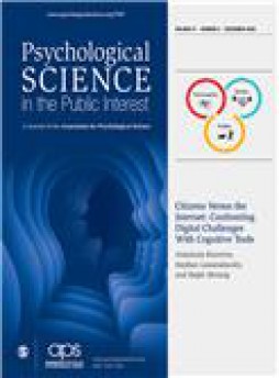 Psychological Science In The Public Interest杂志