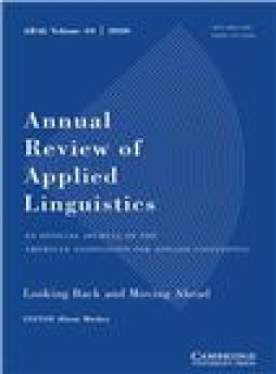 Annual Review Of Applied Linguistics杂志