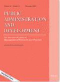 Public Administration And Development杂志