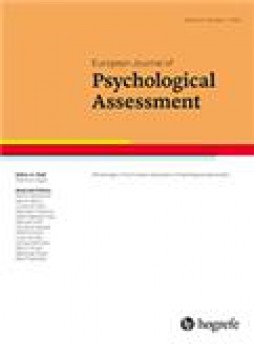 European Journal Of Psychological Assessment杂志