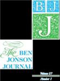 Ben Jonson Journal杂志