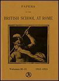 Papers Of The British School At Rome杂志