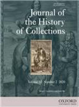 Journal Of The History Of Collections杂志