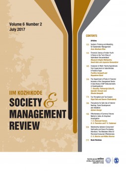 Iim Kozhikode Society & Management Review杂志