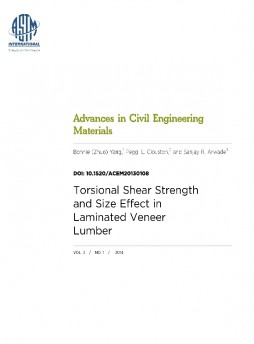 Advances In Civil Engineering Materials杂志